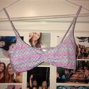 san lorenzo reversible mermaid swim top